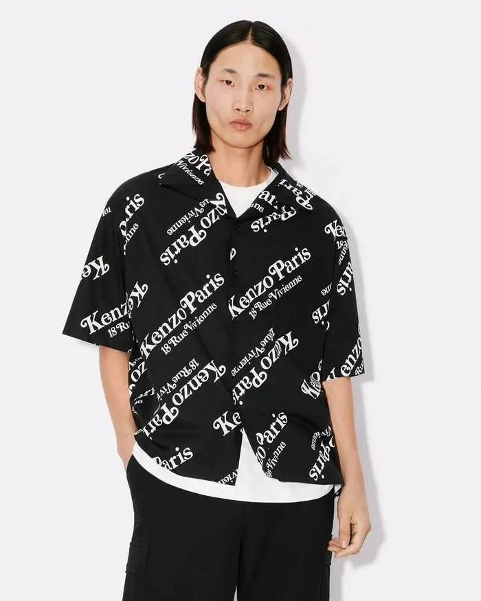 Kenzo Shirts Men By Verdy039 Boxy Shirt Black