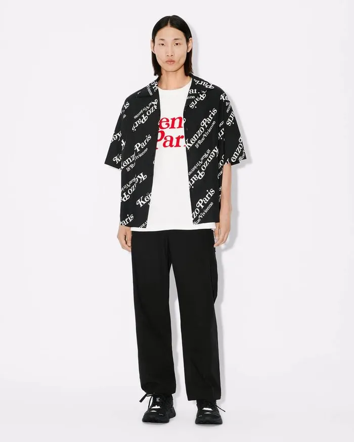 Kenzo Shirts Men By Verdy039 Boxy Shirt Black