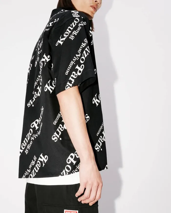 Kenzo Shirts Men By Verdy039 Boxy Shirt Black