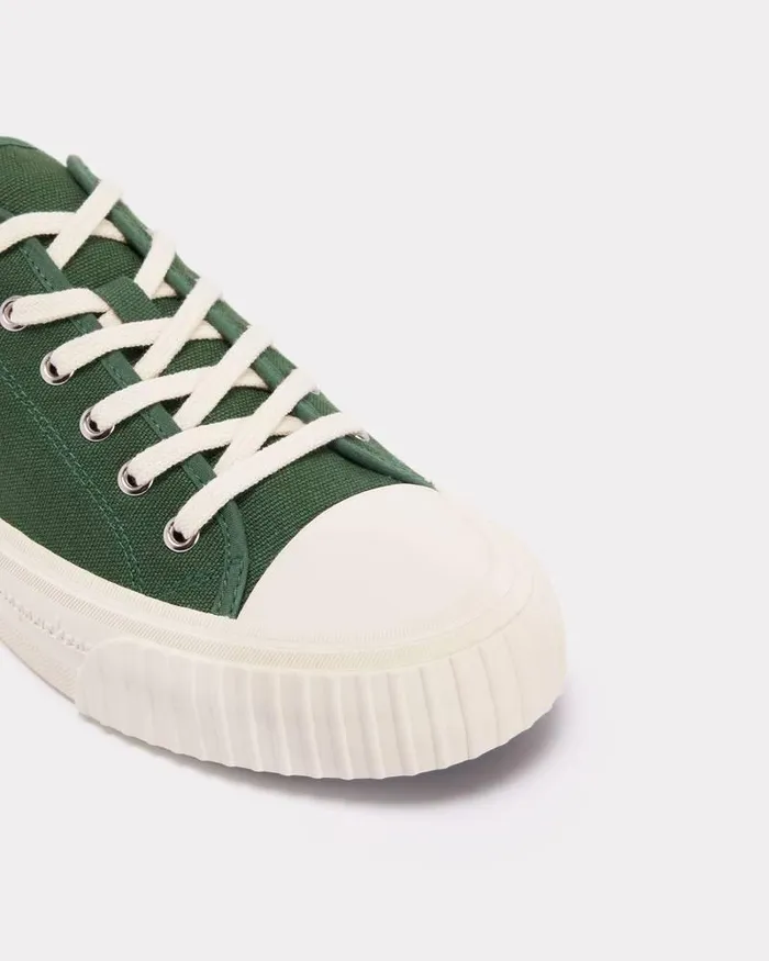 Kenzo Sneakers Men Foxy039 Low Top Sneakers Dark Khaki