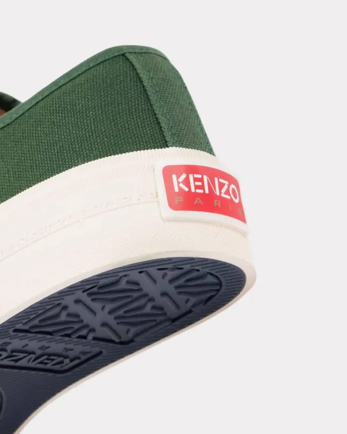 Kenzo Sneakers Men Foxy039 Low Top Sneakers Dark Khaki