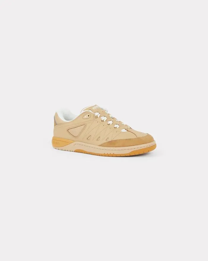 Kenzo Sneakers Men PXT Trainers For Men Dark Camel