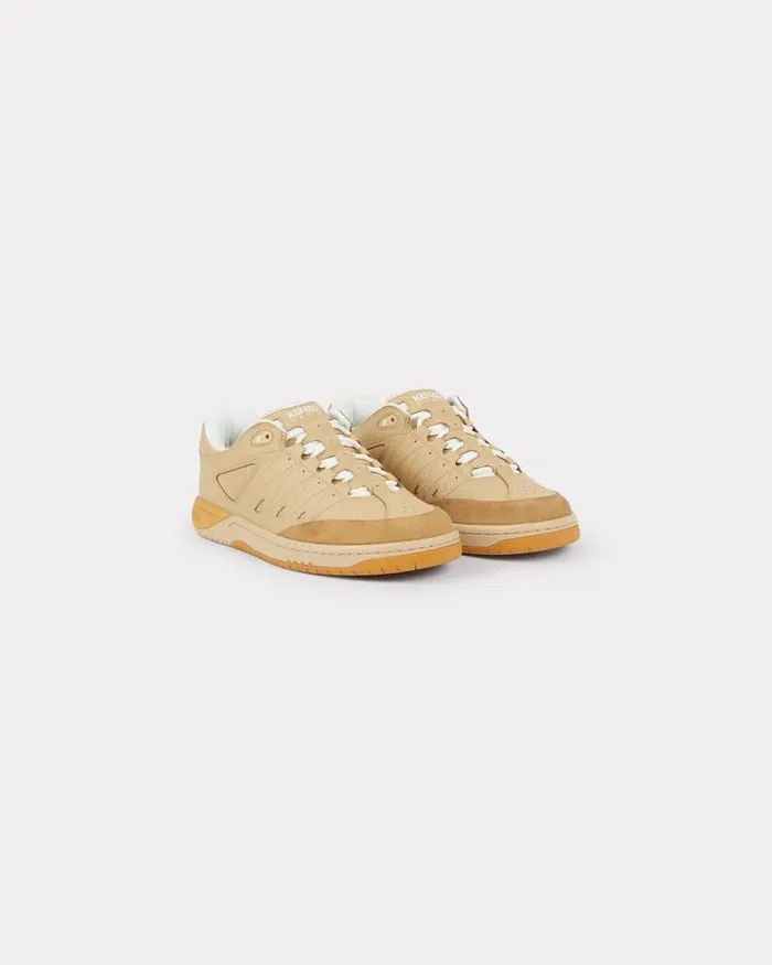 Kenzo Sneakers Men PXT Trainers For Men Dark Camel