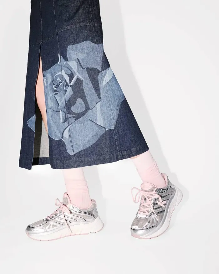 Kenzo Sneakers Women Pace Trainers For Women Faded Pink