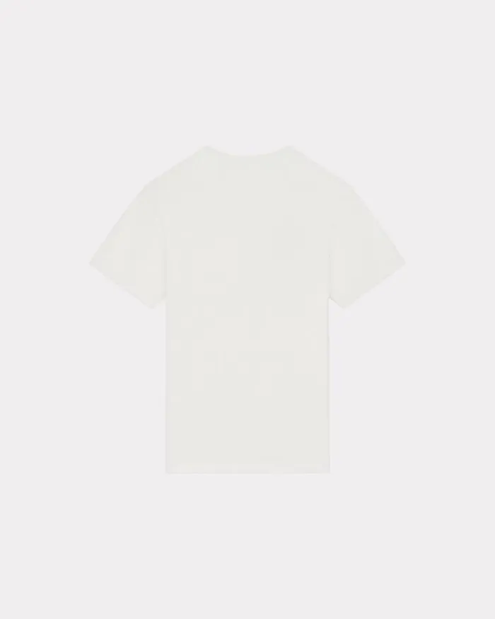 Kenzo TShirts And Polos Men 039Year Of The Dragon039 Embroidered Slim Tshirt Off White