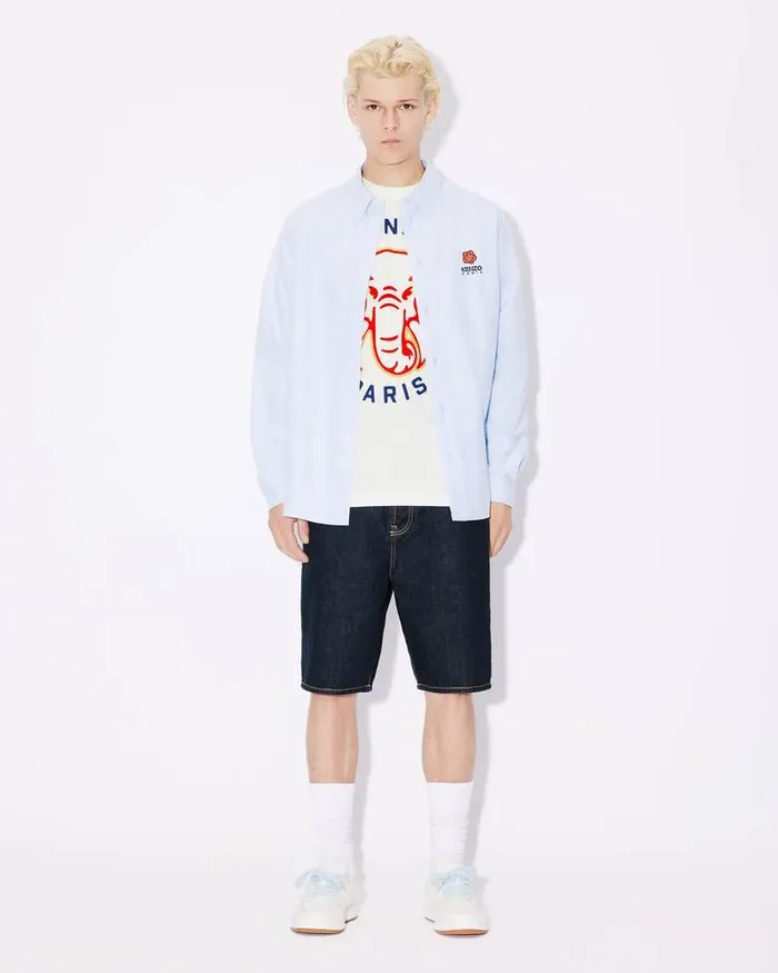Kenzo TShirts And Polos Men Elephant039 Tshirt Off White