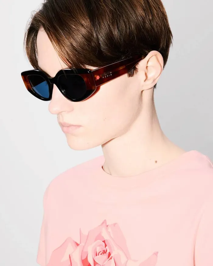 Kenzo TShirts And Polos Women Rose039 Classic Tshirt Faded Pink