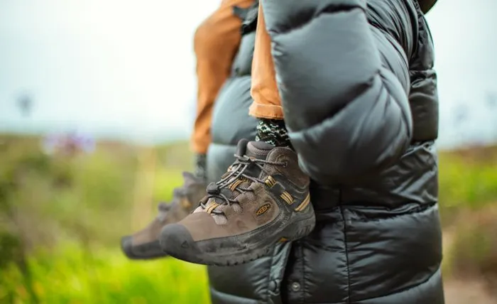 Kids KEEN Boots Big Kids039 Dark Brown Hiking Boots 8211 Targhee Mid WP Kids KEEN Boots Big Kids039 Dark Brown Hiking Boots 8211 Targhee Mid WP