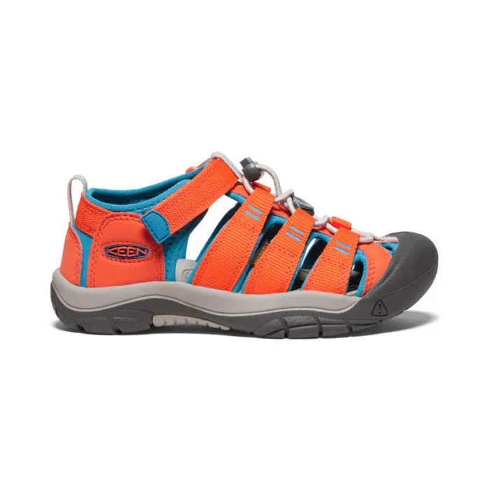 Kids KEEN Hike Big Kids039 Orange Water Hiking Sandals 8211 Newport H2