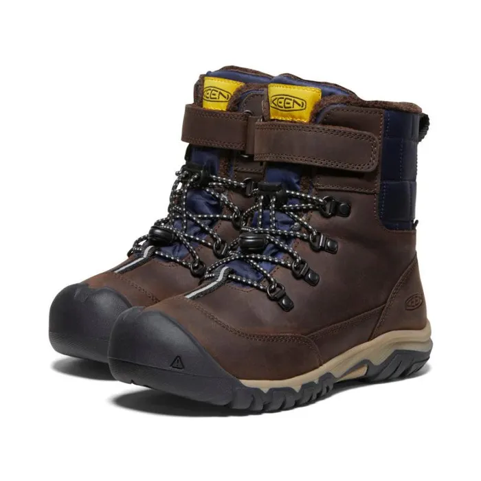 Kids KEEN Online Big Kids039 Kanibou Waterproof Brown Leather Tall Boot Kids KEEN Online Big Kids039 Kanibou Waterproof Brown Leather Tall Boot