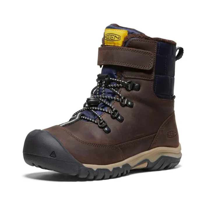Kids KEEN Online Big Kids039 Kanibou Waterproof Brown Leather Tall Boot Kids KEEN Online Big Kids039 Kanibou Waterproof Brown Leather Tall Boot