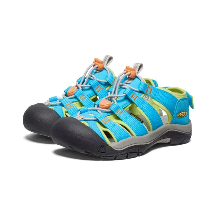 Kids KEEN Online Big Kids039 Newport Boundless Blue AtollDaiquiri Green Sandal Kids KEEN Online Big Kids039 Newport Boundless Blue AtollDaiquiri Green Sandal