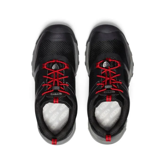 Kids KEEN Online Big Kids039 Wanduro Low Waterproof Black Leather Shoe Kids KEEN Online Big Kids039 Wanduro Low Waterproof Black Leather Shoe