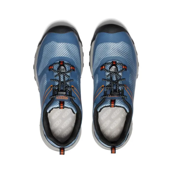 Kids KEEN Online Big Kids039 Wanduro Low Waterproof Vintage IndigoScarlet Ibis Leather Shoe Kids KEEN Online Big Kids039 Wanduro Low Waterproof Vintage IndigoScarlet Ibis Leather Shoe