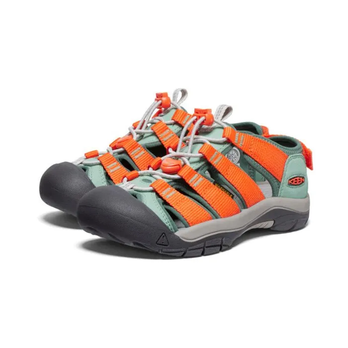 Kids KEEN Playground Big Kids039 Newport Boundless Granite GreenScarlet Ibis Sandal Kids KEEN Playground Big Kids039 Newport Boundless Granite GreenScarlet Ibis Sandal
