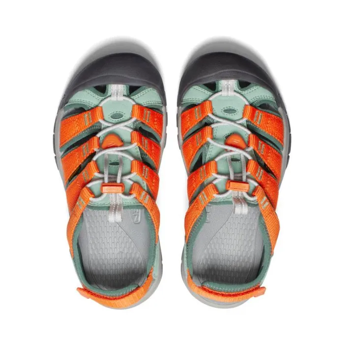 Kids KEEN Playground Big Kids039 Newport Boundless Granite GreenScarlet Ibis Sandal Kids KEEN Playground Big Kids039 Newport Boundless Granite GreenScarlet Ibis Sandal