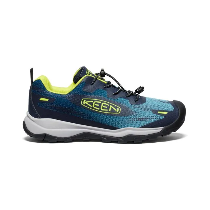 Kids KEEN Playground Big Kids039 Wanduro Speed Legion BlueEvening Primrose Shoe