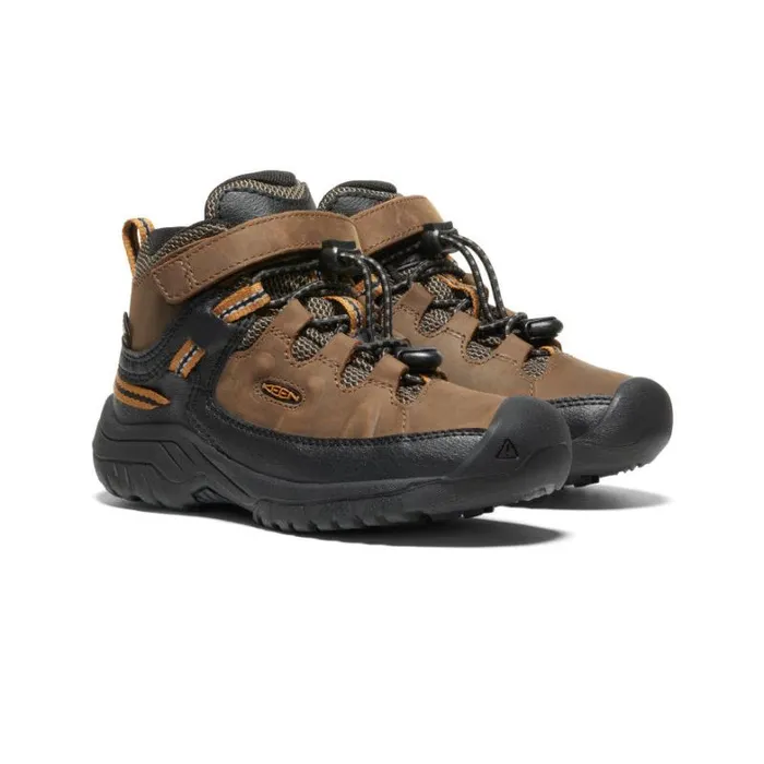 Kids KEEN Playground Little Kids039 Dark Brown Hiking Boots 8211 Targhee Mid WP Kids KEEN Playground Little Kids039 Dark Brown Hiking Boots 8211 Targhee Mid WP