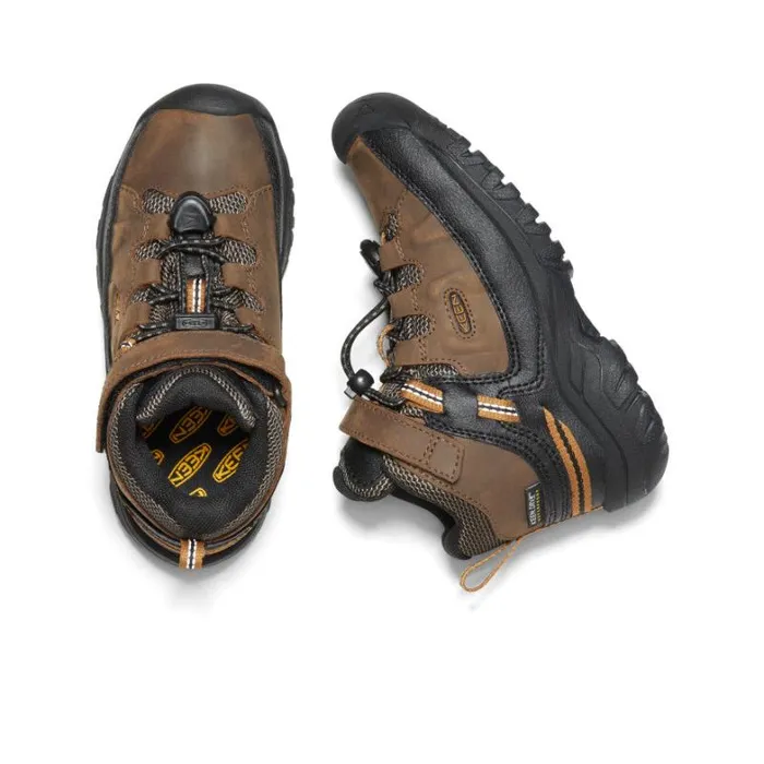 Kids KEEN Playground Little Kids039 Dark Brown Hiking Boots 8211 Targhee Mid WP Kids KEEN Playground Little Kids039 Dark Brown Hiking Boots 8211 Targhee Mid WP