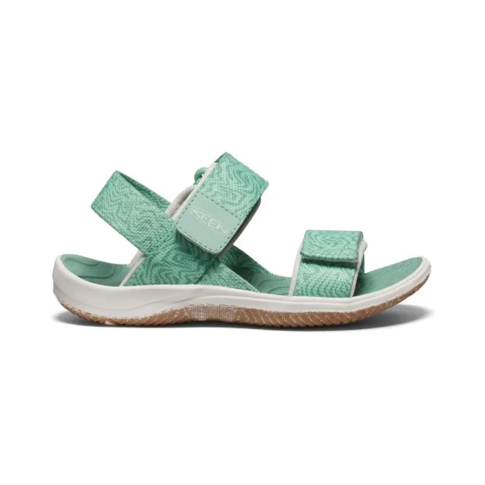 Kids KEEN Playground Little Kids039 Elle Backstrap LichenStar White Sandal