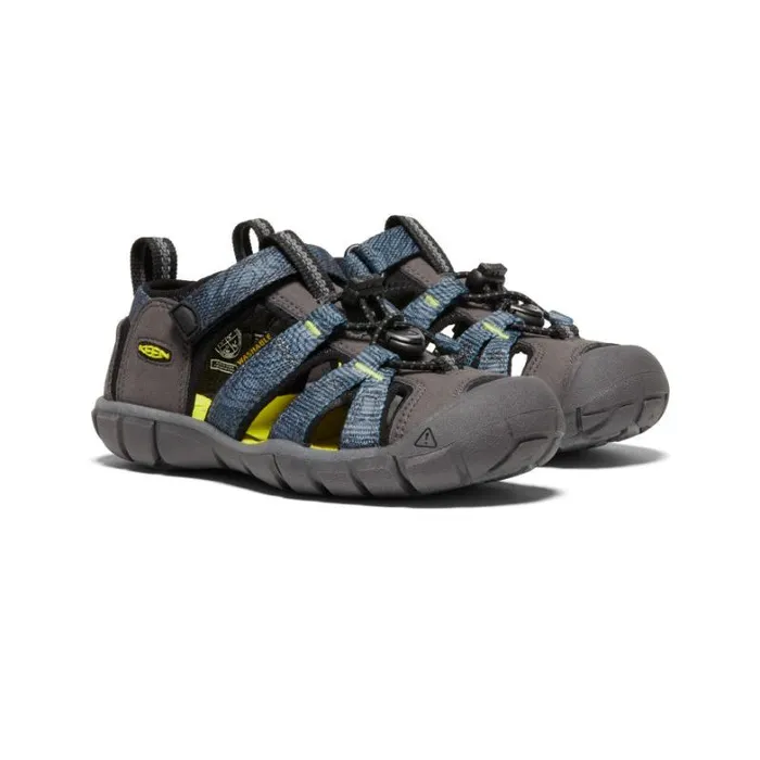 Kids KEEN Playground Little Kids039 Grey Water Sandals 8211 Seacamp II CNX Kids KEEN Playground Little Kids039 Grey Water Sandals 8211 Seacamp II CNX