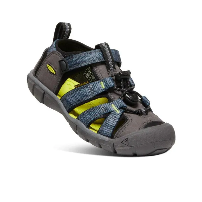 Kids KEEN Playground Little Kids039 Grey Water Sandals 8211 Seacamp II CNX Kids KEEN Playground Little Kids039 Grey Water Sandals 8211 Seacamp II CNX