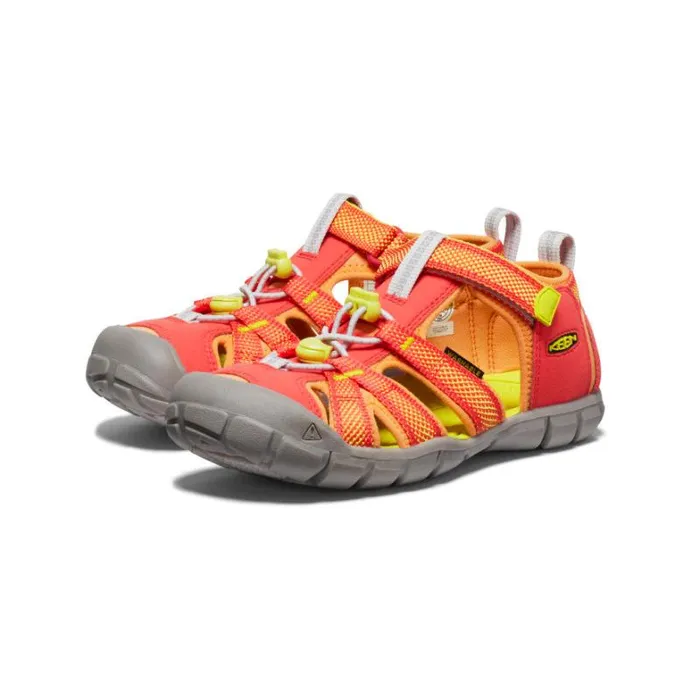 Kids KEEN Water Big Kids039 Seacamp II CNX CayenneEvening Primrose Sandal Kids KEEN Water Big Kids039 Seacamp II CNX CayenneEvening Primrose Sandal