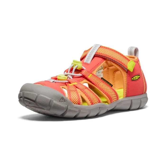Kids KEEN Water Big Kids039 Seacamp II CNX CayenneEvening Primrose Sandal Kids KEEN Water Big Kids039 Seacamp II CNX CayenneEvening Primrose Sandal