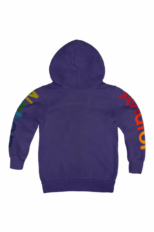 Kids KID039S AVIATOR NATION ASPEN ZIP HOODIE 8211 PURPLE Aviator Nation Kids KID039S AVIATOR NATION ASPEN ZIP HOODIE 8211 PURPLE Aviator Nation