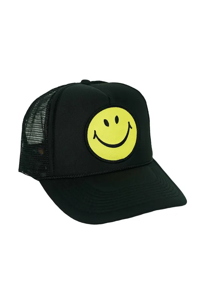 Kids KID039S SMILEY VINTAGE TRUCKER HAT Aviator Nation