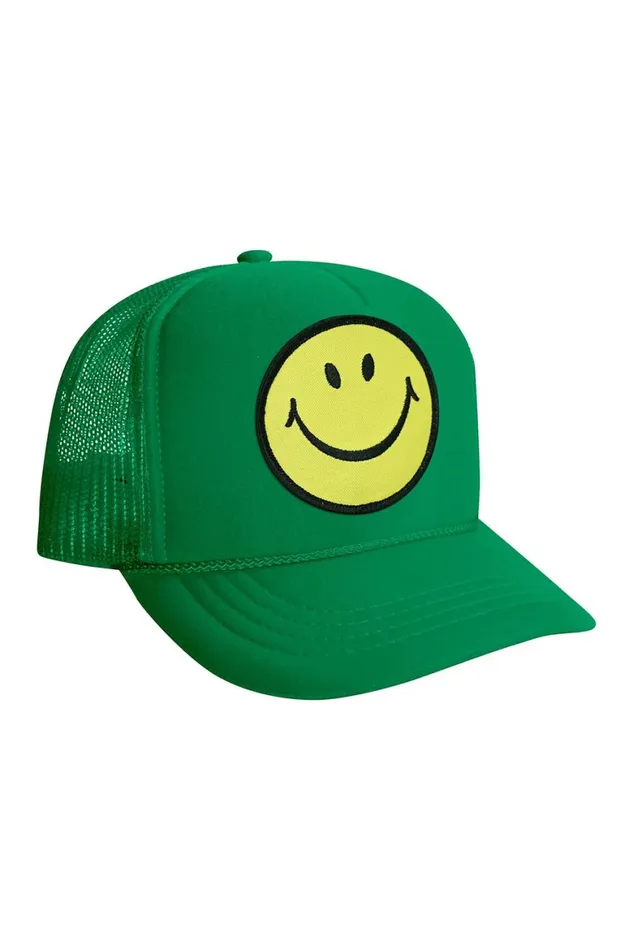 Kids KID039S SMILEY VINTAGE TRUCKER HAT Aviator Nation Kids KID039S SMILEY VINTAGE TRUCKER HAT Aviator Nation