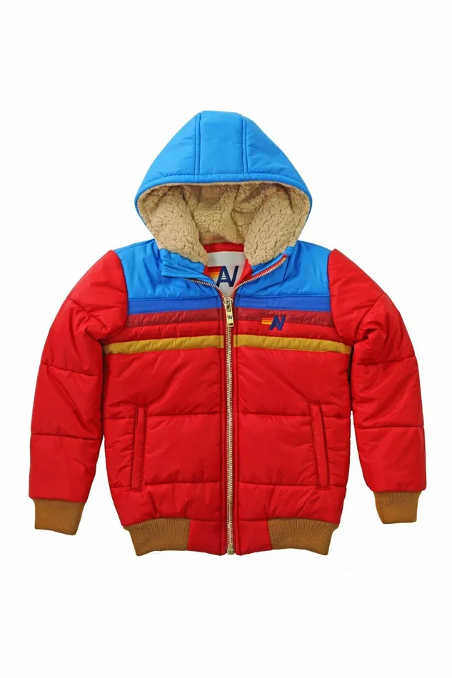 Kids KID039S TREKKER 2 JACKET 8211 CHERRY Aviator Nation