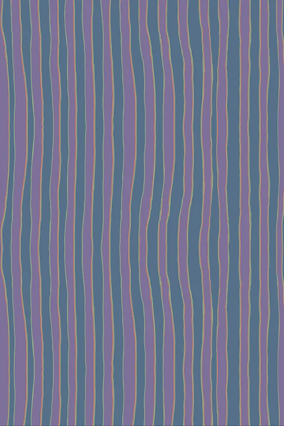 Kids Natalie Martin James Shirt Kids Batik Stripe Lavender