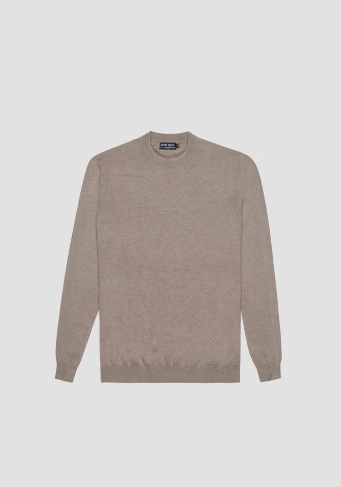 Knitwear Men Antony Morato Regular Fit Cashmere Blend Jumper Nut