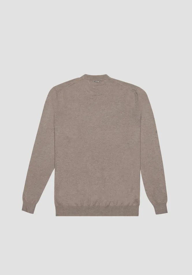 Knitwear Men Antony Morato Regular Fit Cashmere Blend Jumper Nut