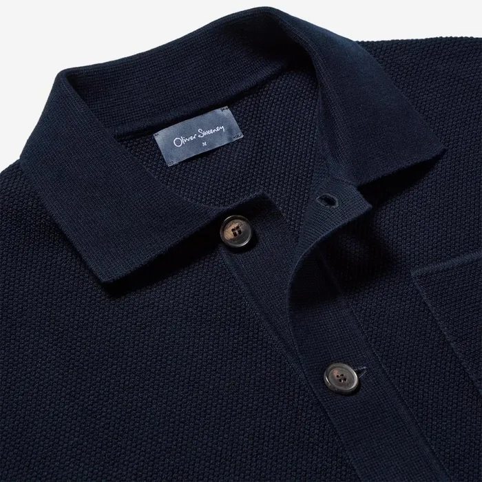 Knitwear Men Oliver Sweeney Kingsbridge Navy Knitwear Men Oliver Sweeney Kingsbridge Navy