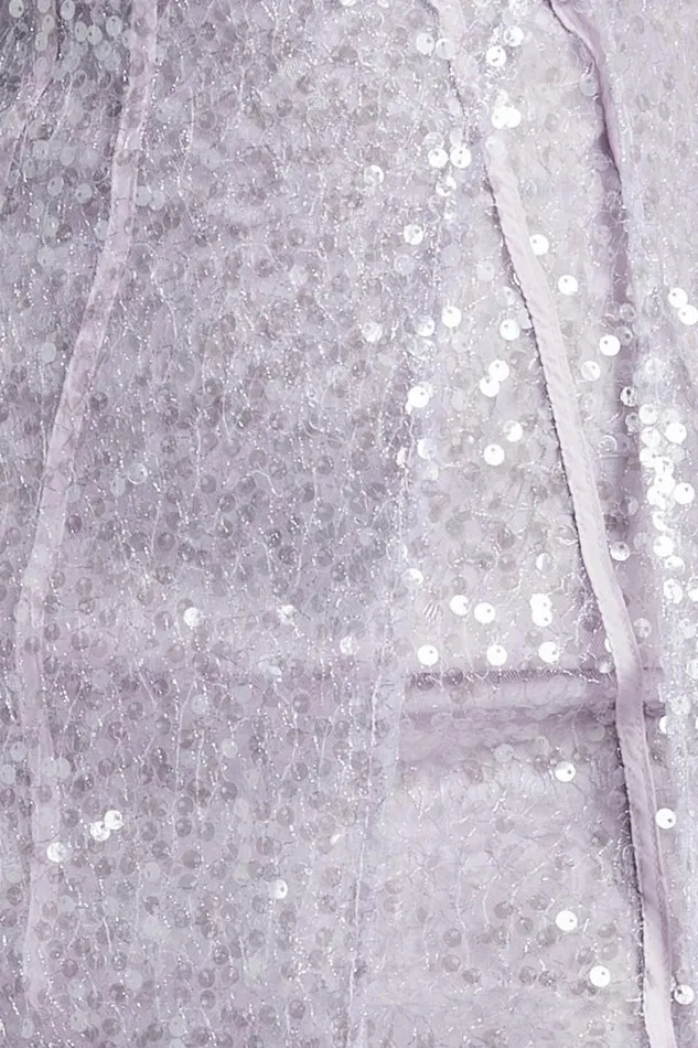 Kristie Maxi Dress 8211 Strapless Glitter Sequin Maxi Gown In Lilac Women Showpo Dresses