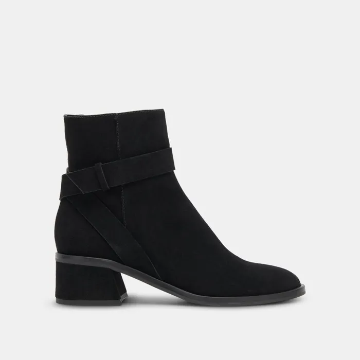 Leland Booties Onyx Suede Women Dolce Vita Boots and Booties