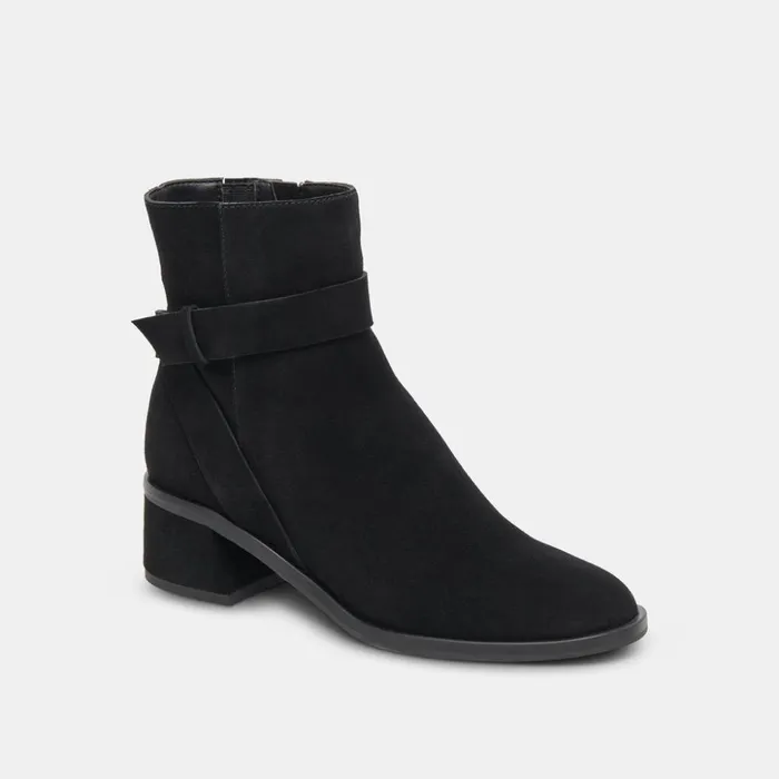 Leland Booties Onyx Suede Women Dolce Vita Boots and Booties
