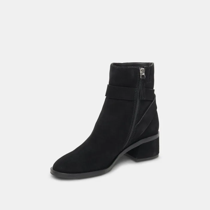 Leland Booties Onyx Suede Women Dolce Vita Boots and Booties