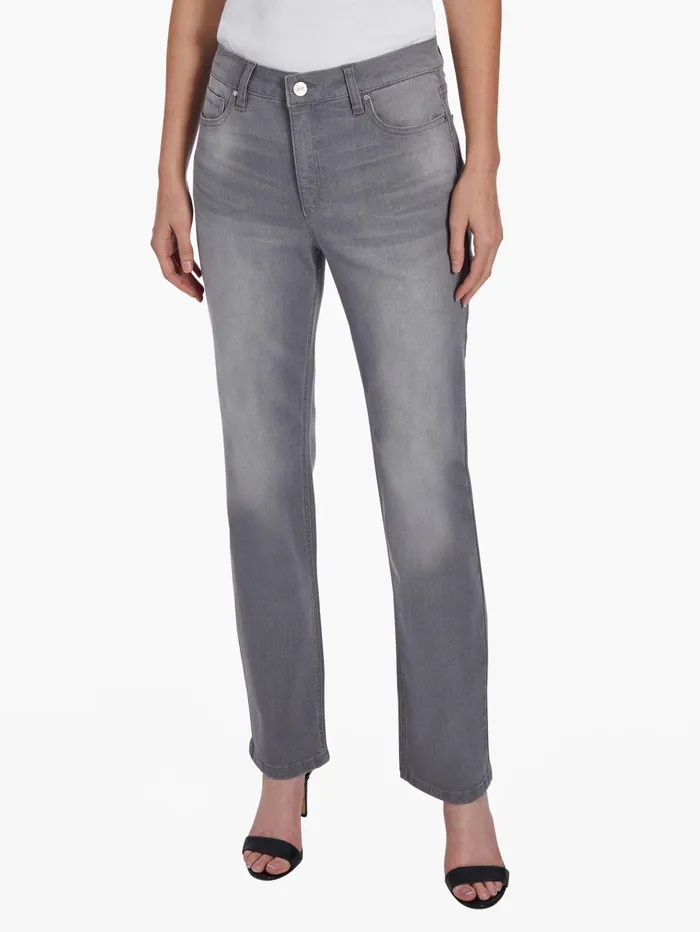 Lexington Straight Leg Jeans Slater Wash Women Jones New York Pants and Skirts