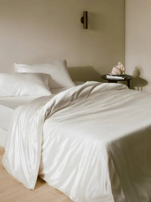 Lilysilk 22 Momme Seamless Silk Bedding Set Home Silk Bedding Sets