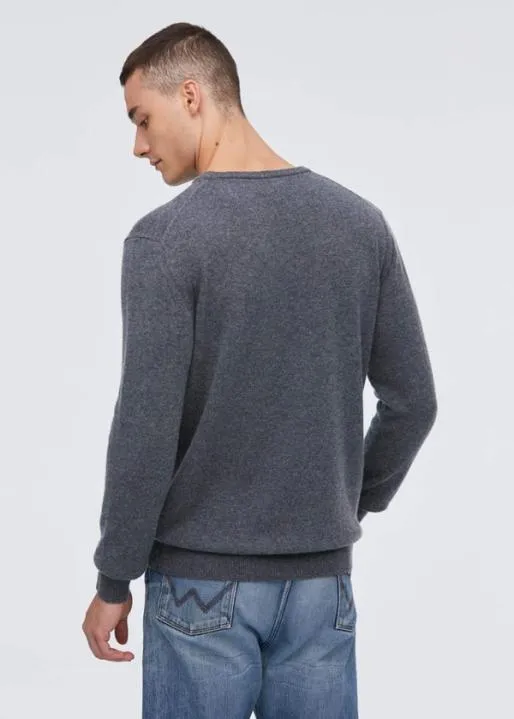 Lilysilk Crew Neck Cashmere Sweater For Men Men Sweaters