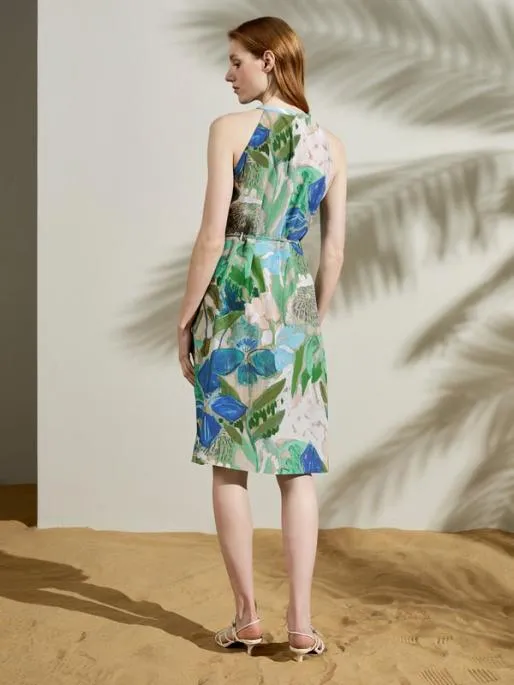 Lilysilk Floral Silk Midi Dress 8211 Elegant And Luxurious LilySilk Women Jumpsuits Dresses