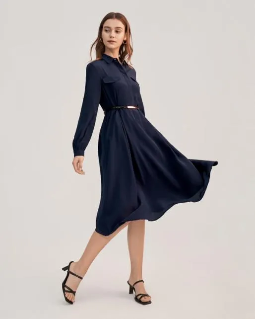 Lilysilk Lilysilk US 100 Percent Silk Retro Silk Dress Buy Online Women Jumpsuits Dresses