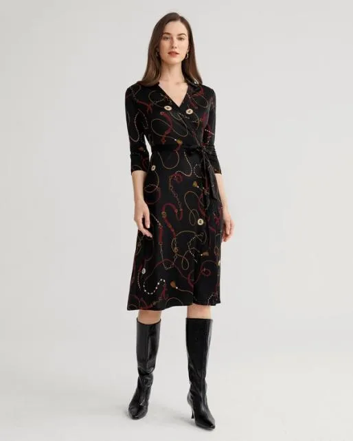 Lilysilk Louisville Print Silk Shirt Dress Women Jumpsuits Dresses
