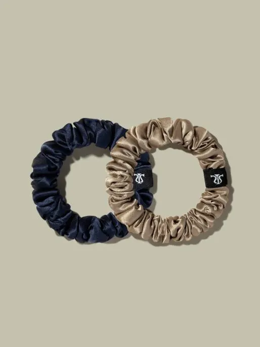 Lilysilk Minnie Classic Silk Scrunchies Set Women Silk Scrunchies