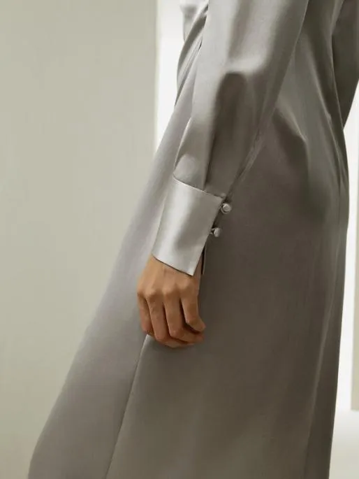 Lilysilk Shawl Collar Silk Wrap Dress Women Jumpsuits Dresses