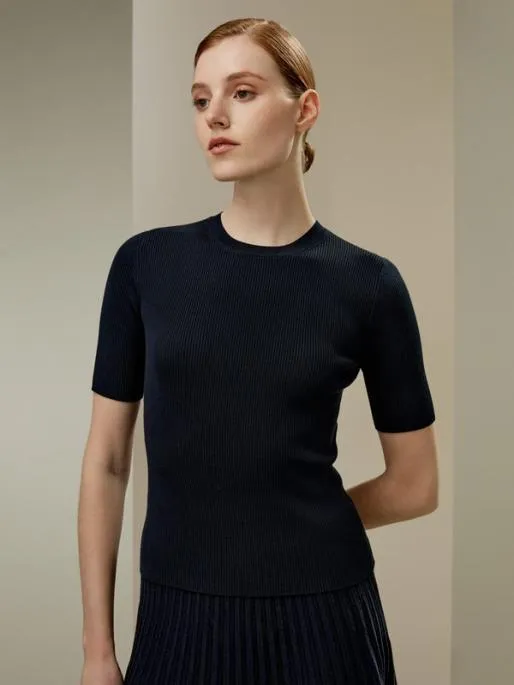 Lilysilk Womenx27s Silk Knit Top Women Tops