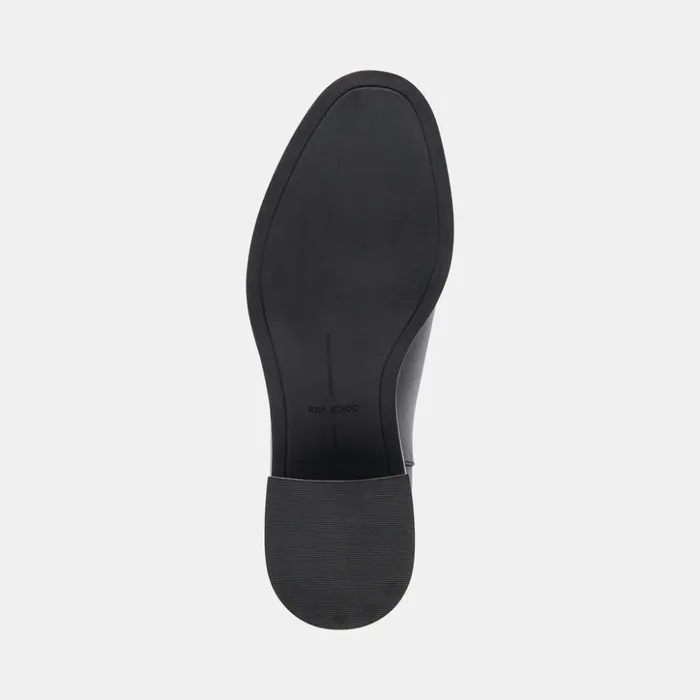 Linny H2O Wide Boots Black Leather Women Dolce Vita Boots and Booties